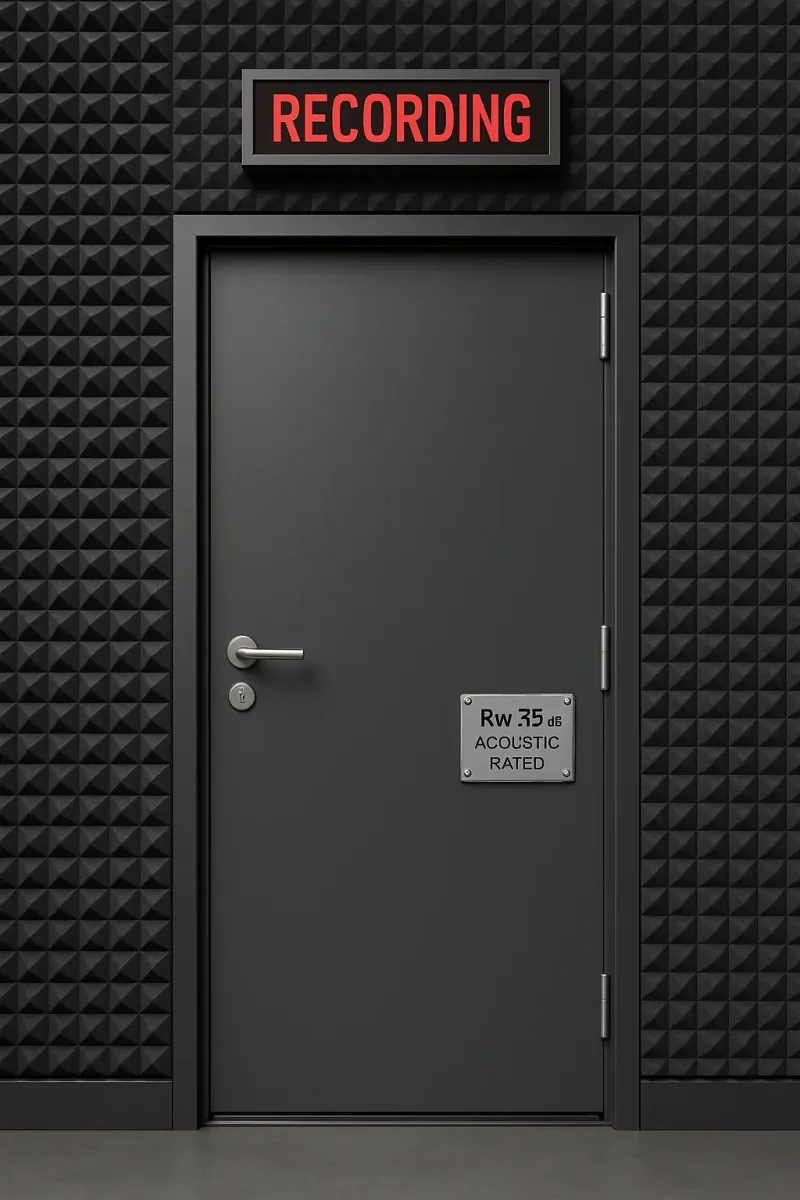 acoustic rated steel doors - professional steel doors available in Gateshead from UK manufacturers