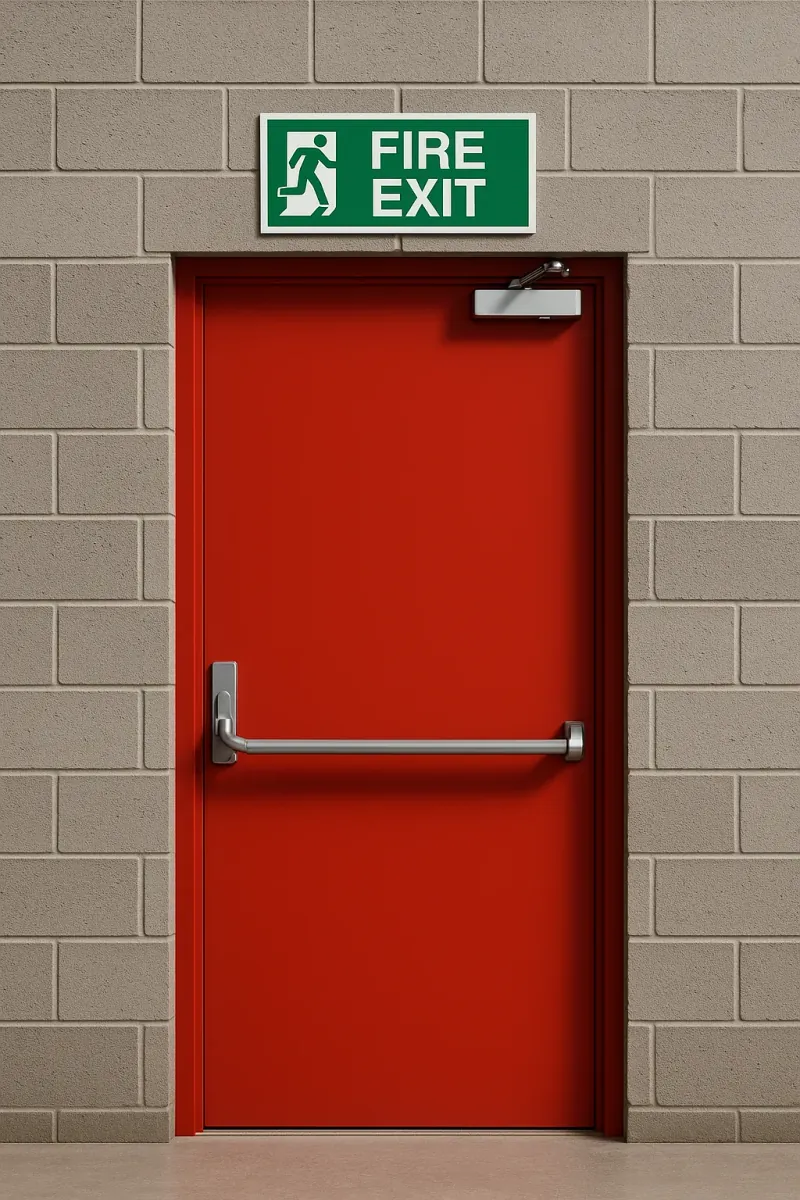fire exits - professional steel doors available in Gateshead from UK manufacturers