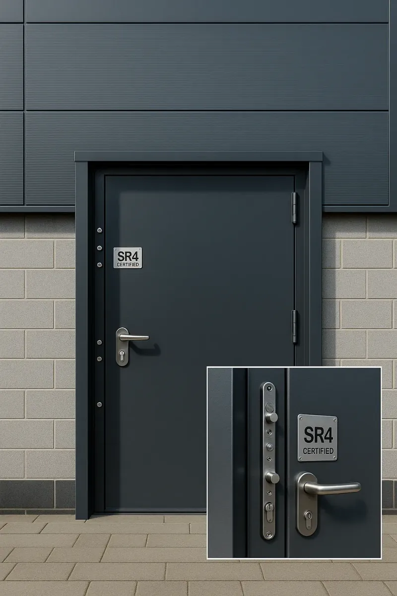 security rated steel doors - professional steel doors available in Gateshead from UK manufacturers
